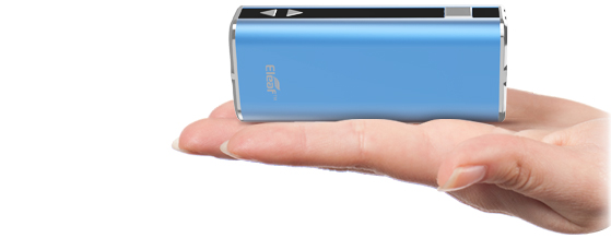 Электронная сигарета Eleaf Mini iStick (1050 mAh) в магазине vizitmarket.ru сравнение с рукой человека